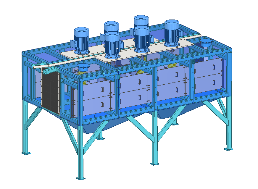 Steel Claw Chain Cleaning Machine