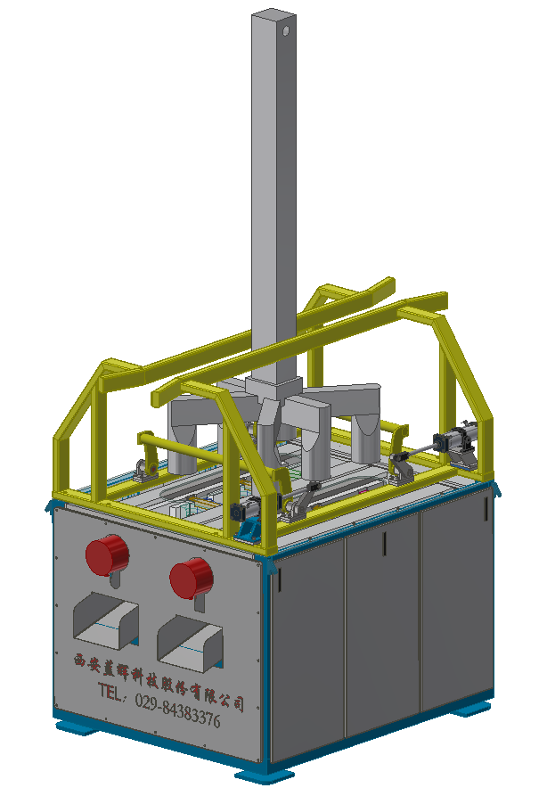 Six claw steel claw straightening machine