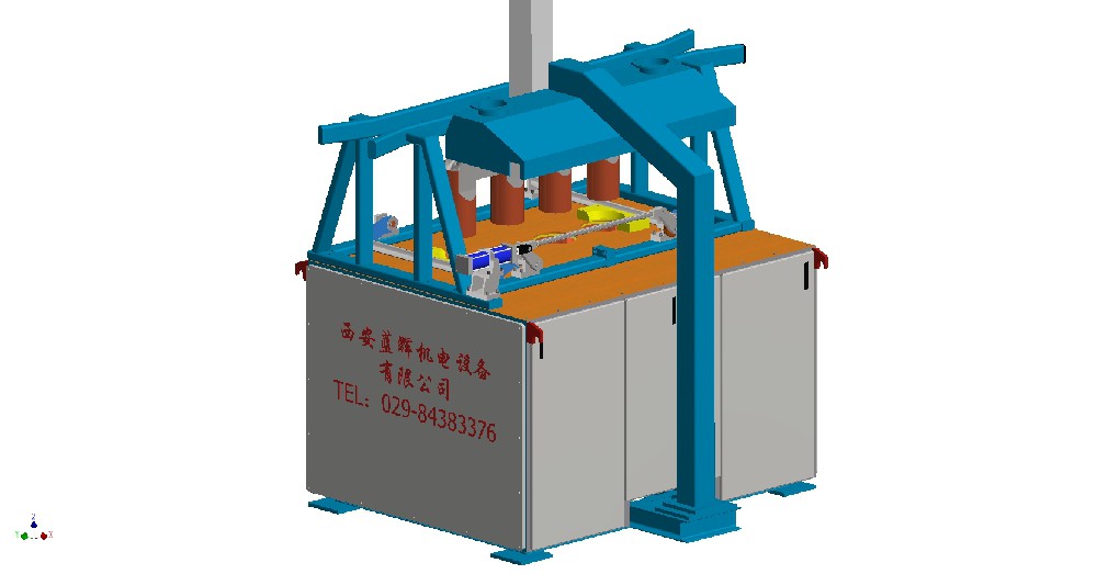 Four claw lifting steel claw dryer