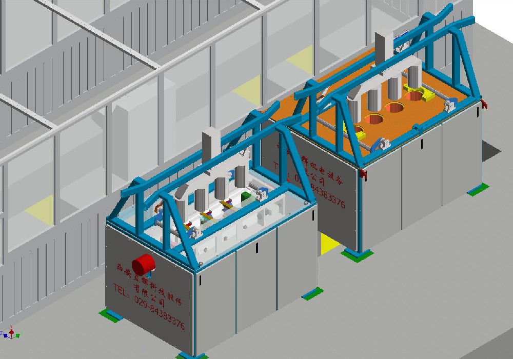 Vertical single station steel claw straightening machine