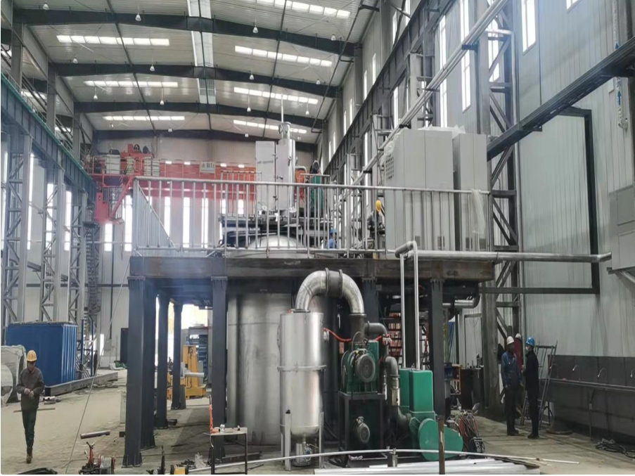 Vacuum induction melting furnace